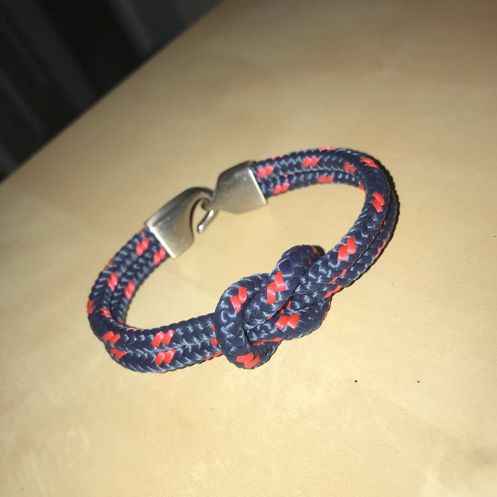 Lemon & Line knot rope bracelet